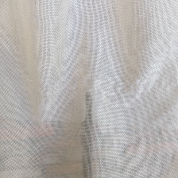 Charlotte Russe large sheer sleeveless button down - Picture 4 of 8